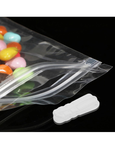 Cabilock Clips de Sellado de Bolsas - 15 Piezas - Almacenamiento Efectivo