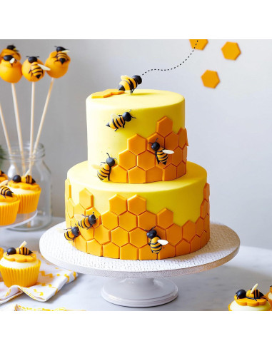 Juego de Cortadores de Galletas Hexagonales 5 Piezas Giantree