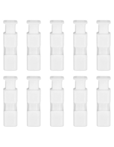 Clips para Bolsas de Pan PATIKIL 10 Pcs Reutilizables Blanco