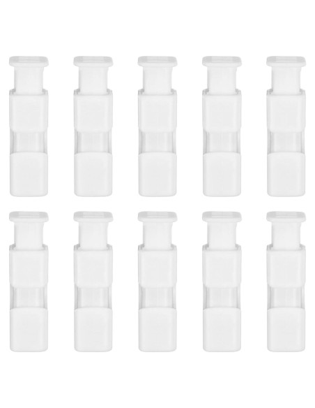 Clips para Bolsas de Pan PATIKIL 10 Pcs Reutilizables Blanco