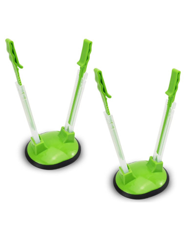Soporte de bolsa de alimentos Ruibo, paquete de 2, verde
