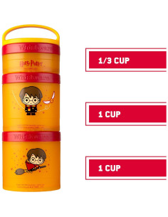 Contenedores de Snacks Apilables Whiskware Harry Potter 3 Piezas 2