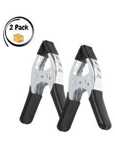Abrazaderas de Resorte Mr. Pen 15.24 cm Alta Resistencia Metal - Set de 2 2