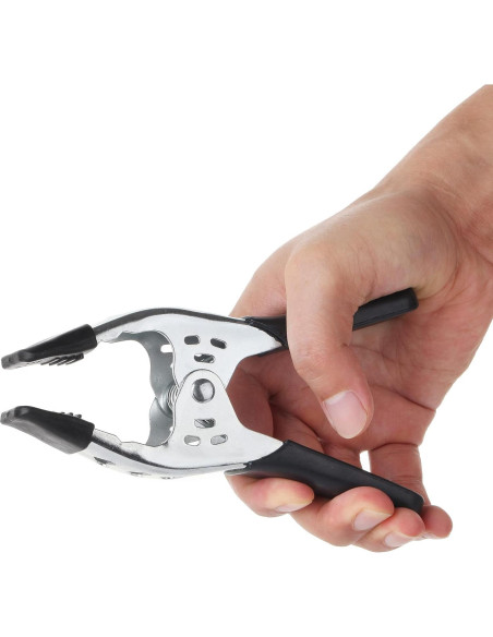 Abrazaderas de Resorte Mr. Pen 15.24 cm Alta Resistencia Metal - Set de 2