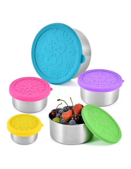 Contenedores de Acero Inoxidable UPTRUST 5 Tamaños a Prueba de Fugas Contenedores de Acero Inoxidable UPTRUST 5 Tamaños a Prueba de Fugas