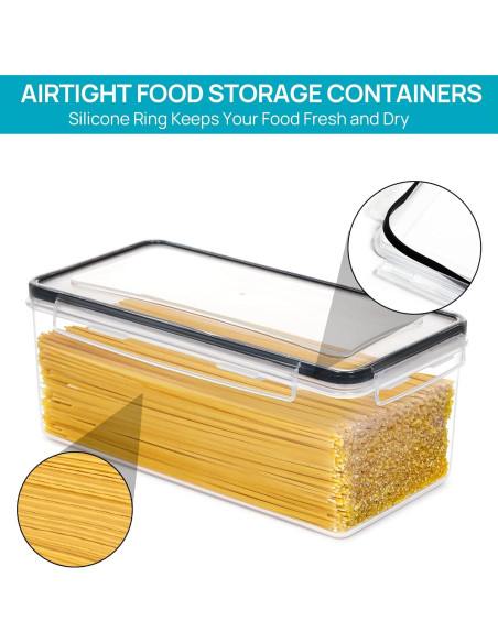 Contenedores de Almacenamiento Vtopmart 4PCS 3.2L Herméticos