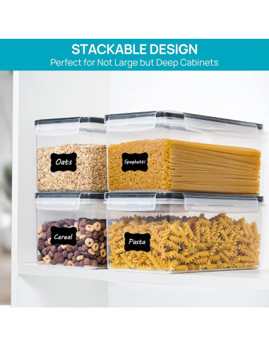 Contenedores de Almacenamiento Vtopmart 4PCS 3.2L Herméticos