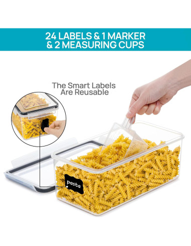 Contenedores de Almacenamiento Vtopmart 4PCS 3.2L Herméticos