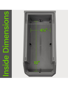 Bins Apilables de Plástico READYSPACE, 8 Unidades Medianos 28x12.7x14cm 2