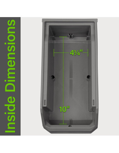 Bins Apilables de Plástico READYSPACE, 8 Unidades Medianos 28x12.7x14cm