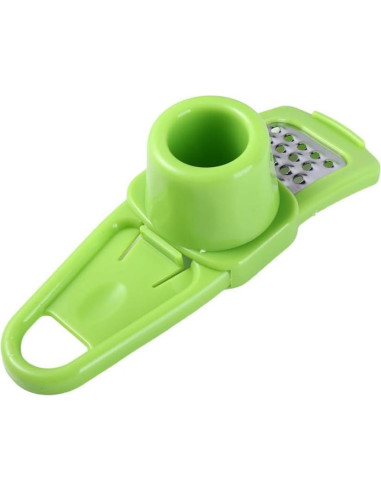 Mini Rallador Multifuncional SquarezhenBo Verde - Ajo, Jengibre, Frutas