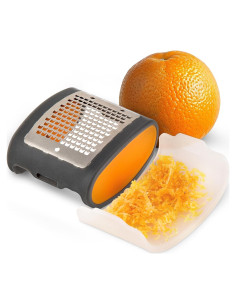 Rallador de Cítricos PrepWorks Naranja Acero Inoxidable
