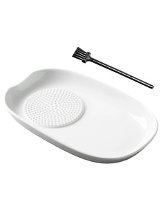 Rallador de Jengibre Homaisson Cerámica 16.5x10.4 cm con Cepillo