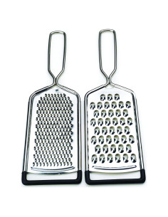 Rallador de Queso Mano RSVP Internacional 25.4 x 6.99 cm 2 Pzas