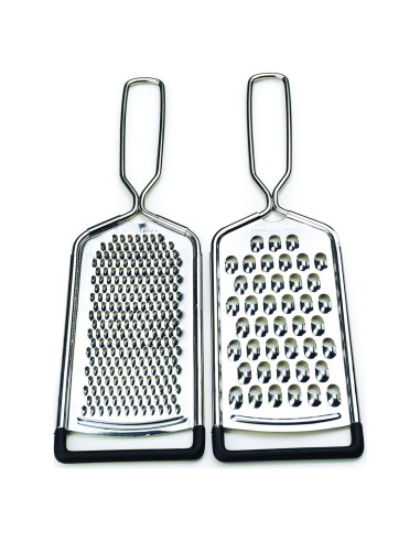 Rallador de Queso Mano RSVP Internacional 25.4 x 6.99 cm 2 Pzas