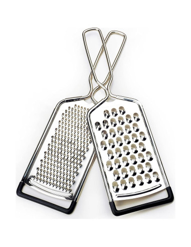 Rallador de Queso Mano RSVP Internacional 25.4 x 6.99 cm 2 Pzas