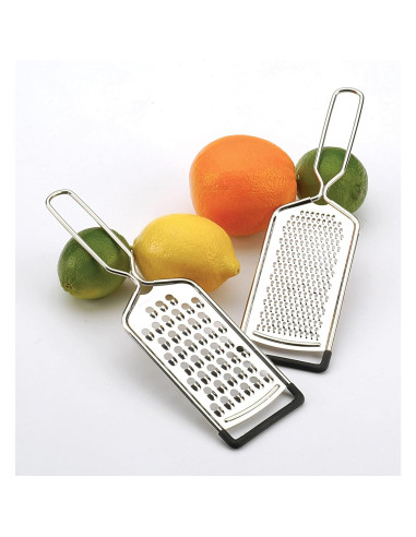 Rallador de Queso Mano RSVP Internacional 25.4 x 6.99 cm 2 Pzas