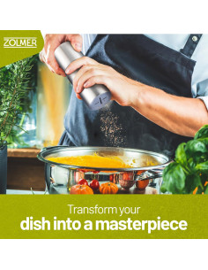 Molinillo de Nuez de Macadamia ZOLMER Acero Inoxidable 258g 2