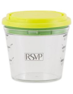 Rallador Zester Multifuncional RSVP Amarillo 177 ml Apto Lavavajillas 2