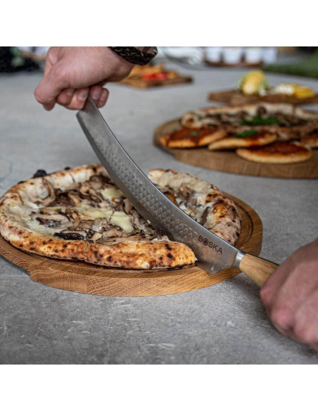 Cuchillo de Queso Curvado Boska 30.5 cm Acero Inoxidable