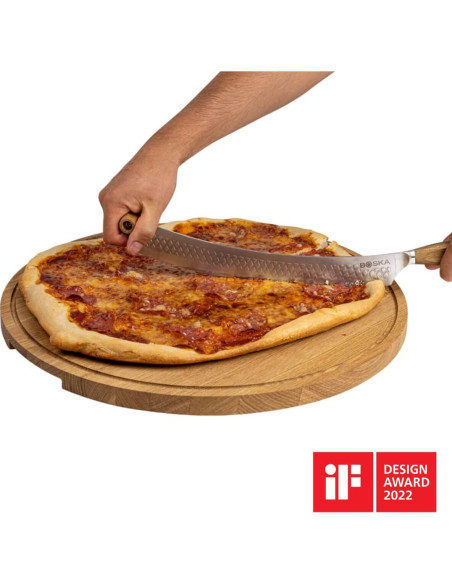 Cuchillo de Queso Curvado Boska 30.5 cm Acero Inoxidable