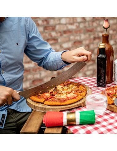 Cuchillo de Queso Curvado Boska 30.5 cm Acero Inoxidable