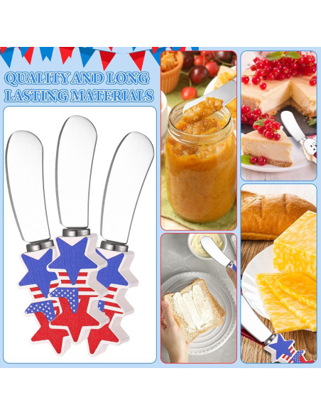 Set de 10 Cuchillos para Untar Queso Sieral - Acero Inoxidable