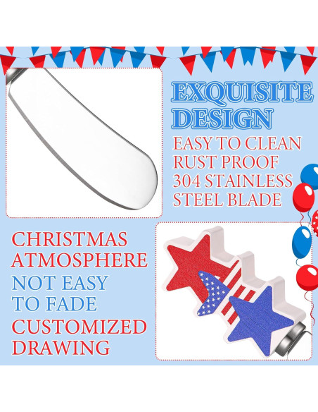 Set de 10 Cuchillos para Untar Queso Sieral - Acero Inoxidable