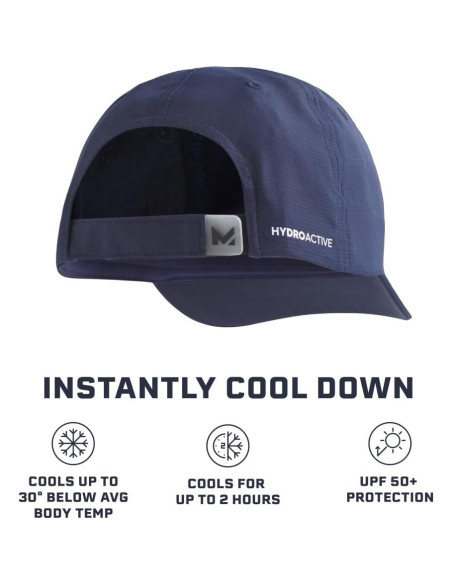 Gorra Cooling MISSION Unisex UPF 50 para Ejercicio