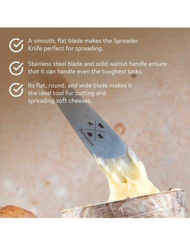 Cuchillo para Untar Formaticum de Acero Inoxidable 10.8 cm