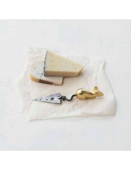 Cuchillo de Queso Creative Co-Op Acero Inoxidable Dorado 21.6cm