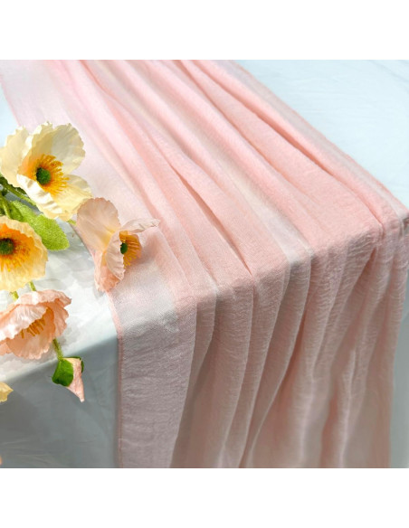 Caminito de Mesa Booque Valley Rosa 2 Piezas 304.8x83.8 cm