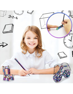 Bolígrafo Fidget Magnético YYMHMF 18cm para Niños y Adolescentes 2