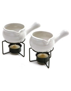 Set de 2 Calentadores de Mantequilla Norpro 210 Cerámica 80 ml