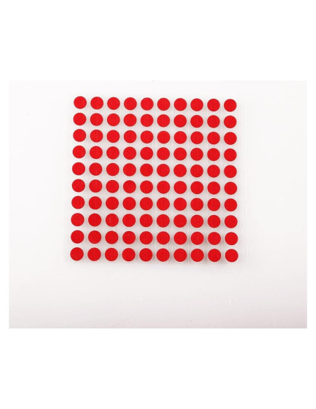 100 Stickers Indicadores de Daño por Agua 5mm Medevelop