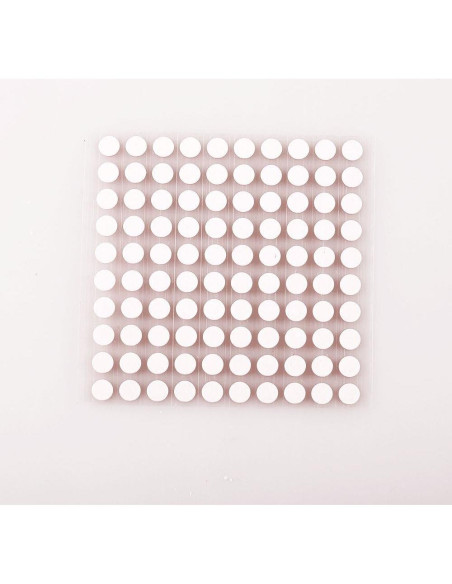 100 Stickers Indicadores de Daño por Agua 5mm Medevelop