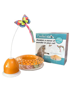 Juguete Interactivo para Gatos Caroline - Mariposa 2 en 1