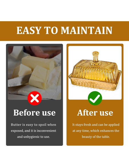 Plato de Mantequilla de Vidrio Philbinden 17cm Champagne