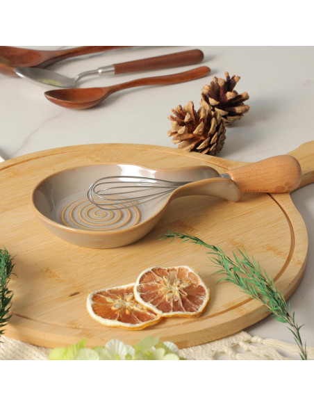 Soporte Redondo para Cucharas de Cerámica Fashionstorm 11.4x17.5cm