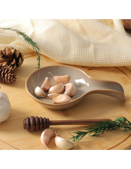 Soporte Redondo para Cucharas de Cerámica Fashionstorm 11.4x17.5cm