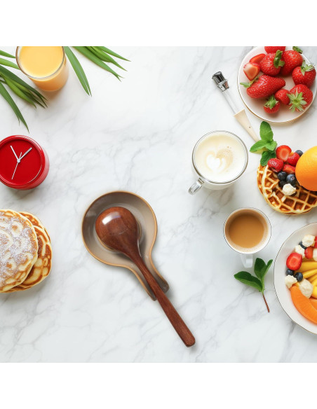 Soporte Redondo para Cucharas de Cerámica Fashionstorm 11.4x17.5cm