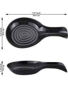 Soporte para cucharas Kyraton 2 Pack - Plástico Grado Alimenticio 2