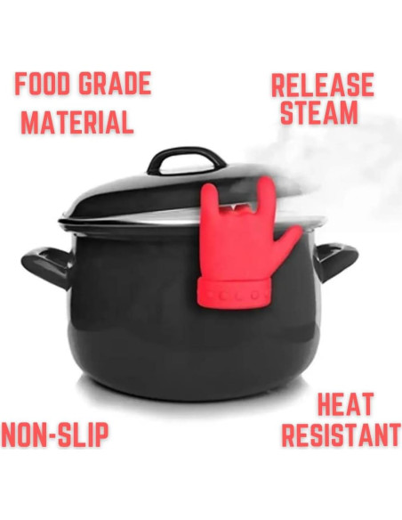 Soporte para Utensilios de Cocina Rock-on | Silicona Antideslizante