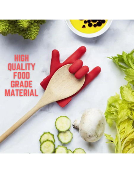 Soporte para Utensilios de Cocina Rock-on | Silicona Antideslizante