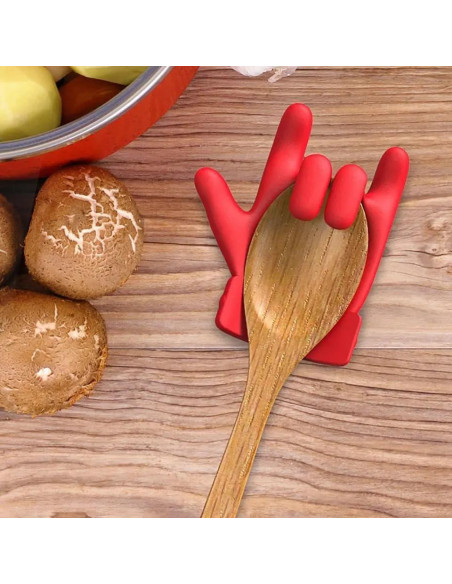 Soporte para Utensilios de Cocina Rock-on | Silicona Antideslizante