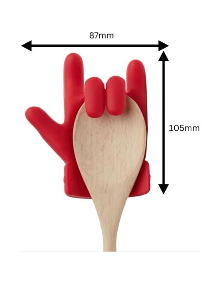 Soporte para Utensilios de Cocina Rock-on | Silicona Antideslizante
