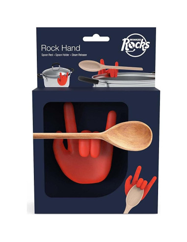 Soporte para Cucharas de Cocina Winkee Rocks - Silicona Resistente