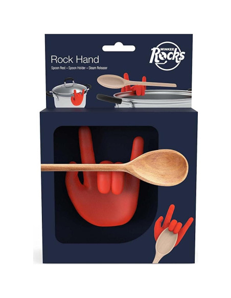 Soporte para Cucharas de Cocina Winkee Rocks - Silicona Resistente