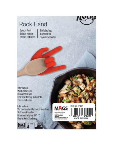 Soporte para Cucharas de Cocina Winkee Rocks - Silicona Resistente