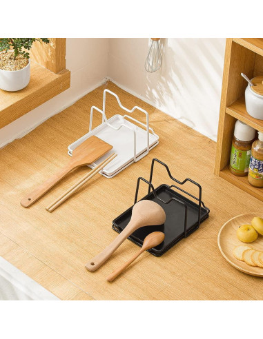 Soporte para Tablas de Cortar SUNFICON con Bandeja Goteo Negra